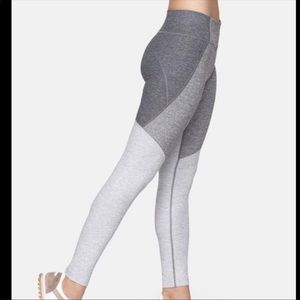 Outdoor Voices Tri-tone grey leggings